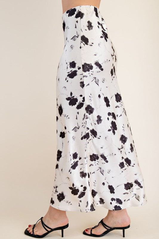 Avery Cream Waist Band Skirt