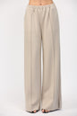 Ecru Wide Leg Pant