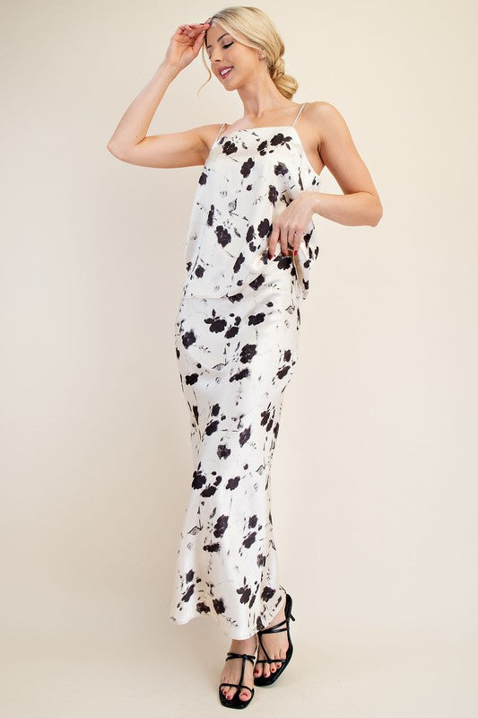 Avery Cream Waist Band Skirt