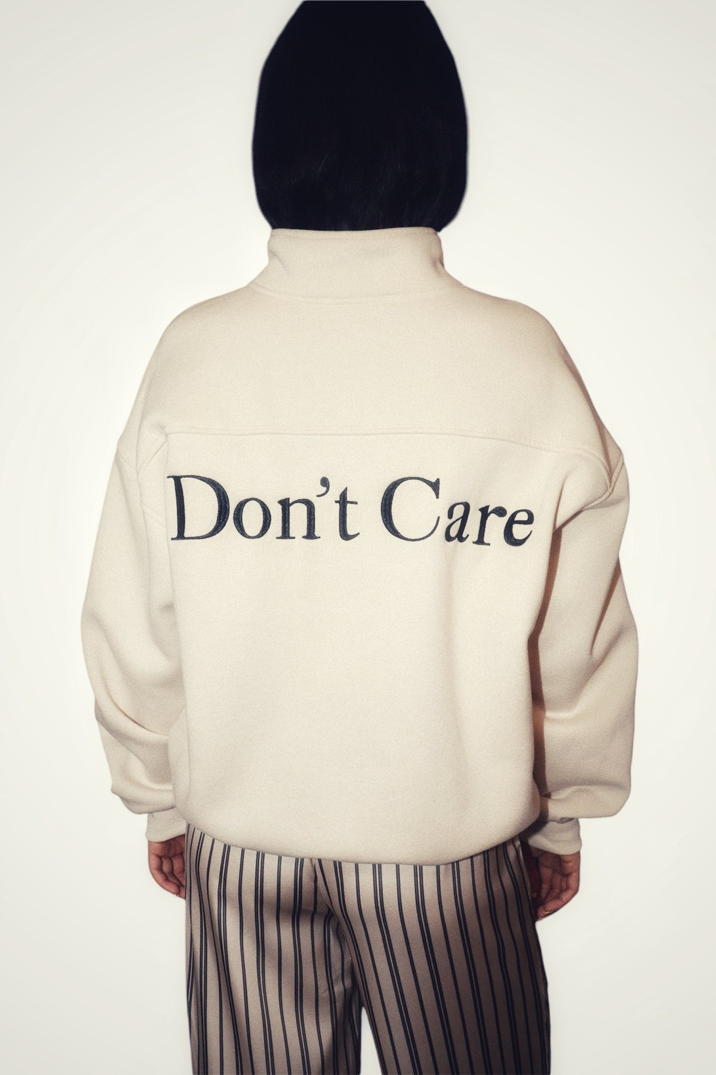 Light Almond Don't Know Don't Care Pullover