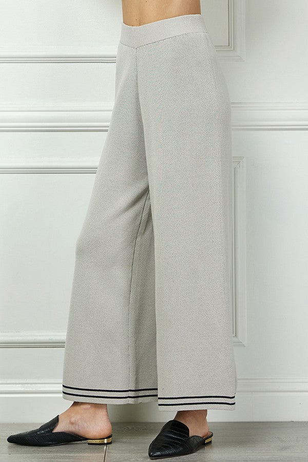 Taupe Riley Knit Pant